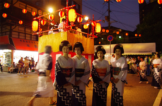 ありま夏祭り　舞妓さん